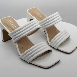 Alfani Women's Stantonn Quilted Slide Dress Sandals